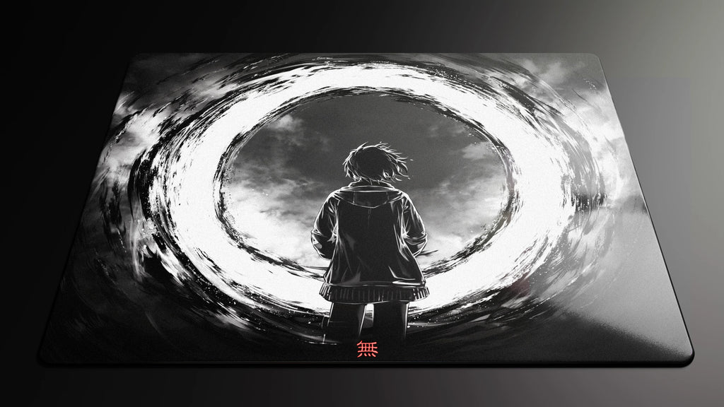 Singularity Glass Mousepad by Tekkusai