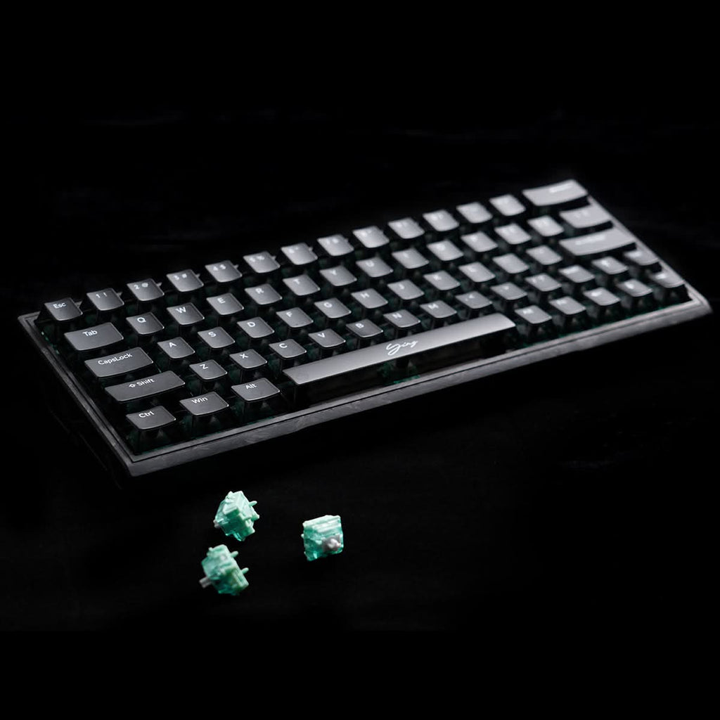 WLMouse YING63 Forged Carbon Fiber Keyboard