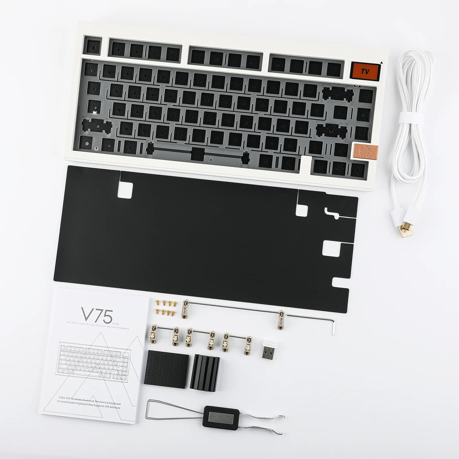 CIDOO V75 Plus VIA DIY Keyboard Kit