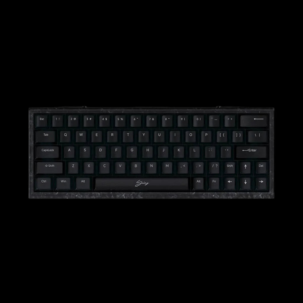 WLMouse YING63 Forged Carbon Fiber Keyboard