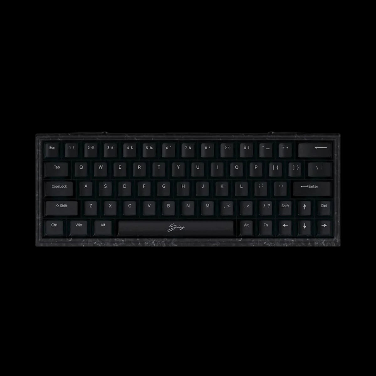 WLMouse YING63 Forged Carbon Fiber Keyboard