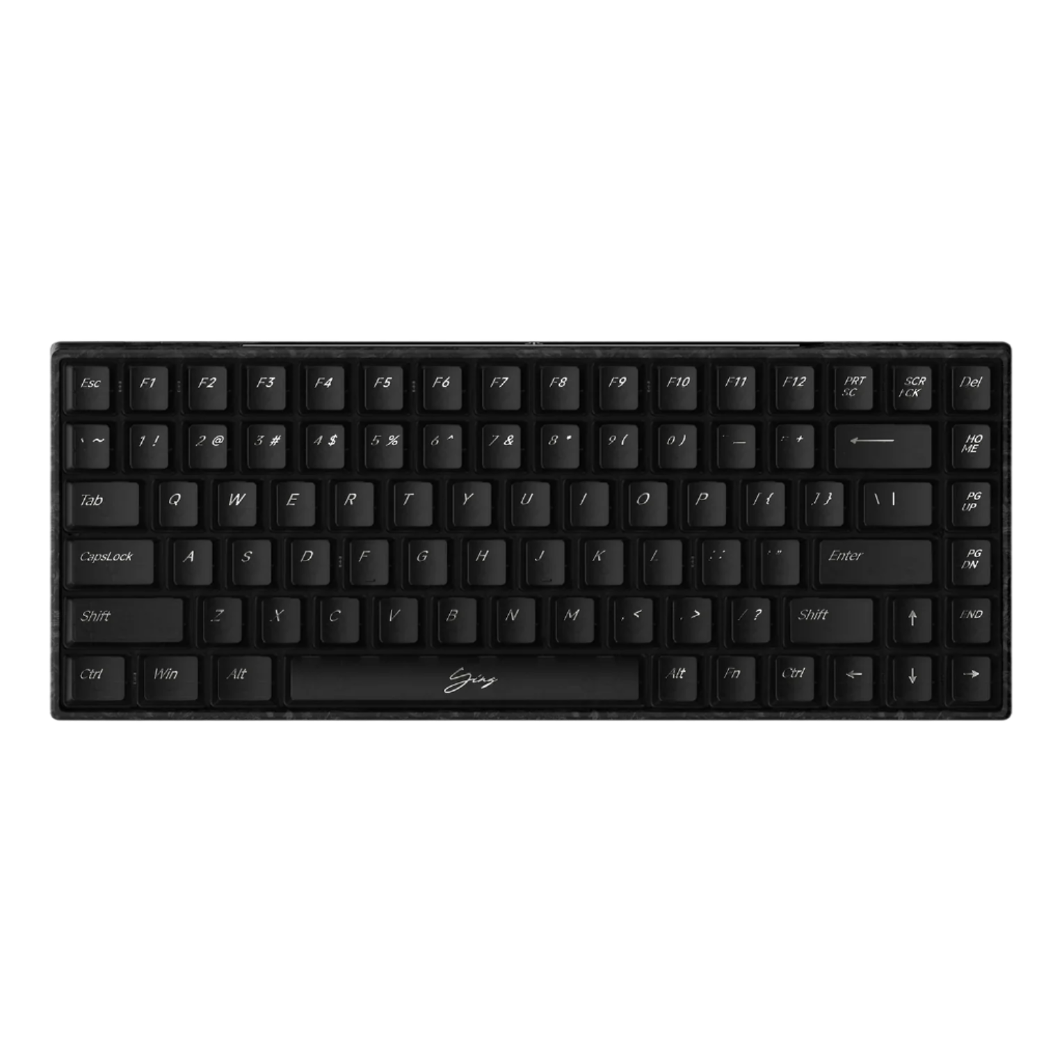 WLMOUSE YING75 Forged Carbon Fiber Keyboard