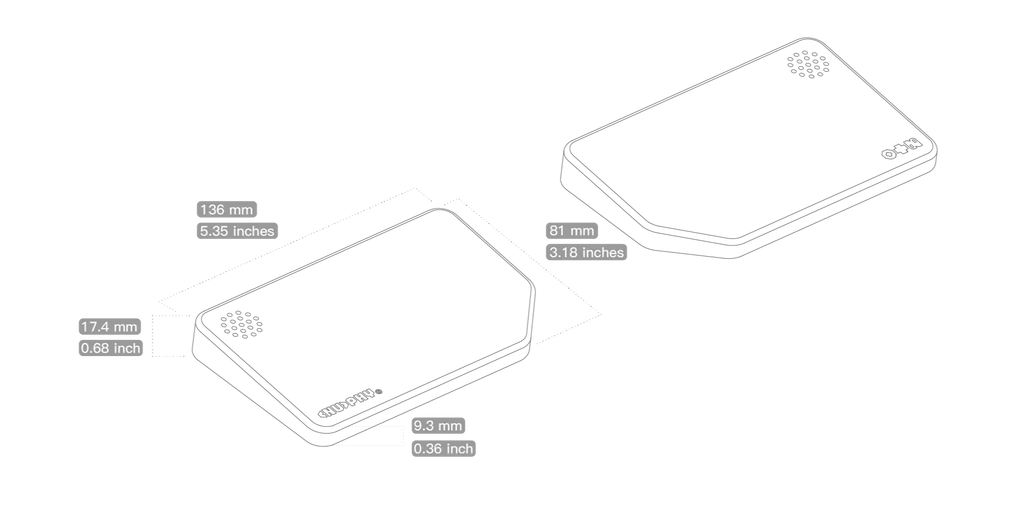 NuPhy Wrist Rest for Node Series High-Profile